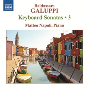 Galuppi - Piano Sonatas Vol 3 in the group Externt_Lager /  at Bengans Skivbutik AB (533115)