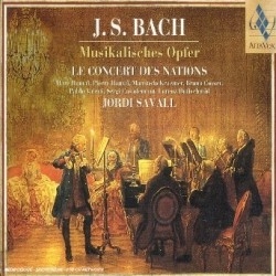 Bach Johann Sebastian - Musikalisches Opfer in the group Externt_Lager /  at Bengans Skivbutik AB (533594)