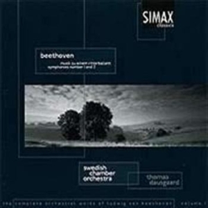 Swedish Chamber Orchestra - Beethoven Symf 1/2, Vol.1 in the group CD / Övrigt at Bengans Skivbutik AB (533821)