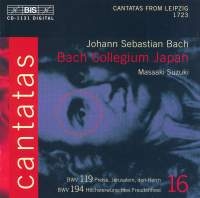 Bach Johann Sebastian - Cantatas Vol 16 in the group Externt_Lager /  at Bengans Skivbutik AB (535304)