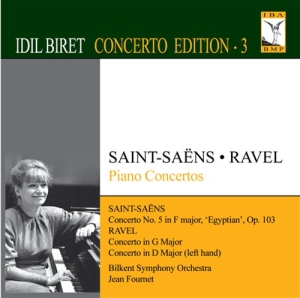 Ravel / Saint-Saens - Piano Concertos in the group Externt_Lager /  at Bengans Skivbutik AB (536022)