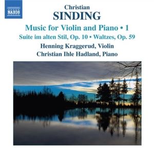 Sinding - Music For Violin And Piano in the group Externt_Lager /  at Bengans Skivbutik AB (536024)