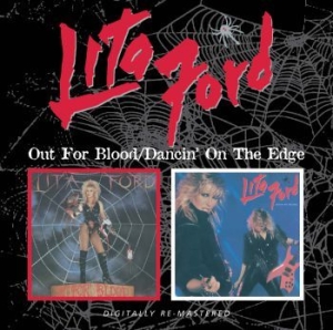 Lita Ford - Out For Blood/Dancin' On The Edge in the group CD / Pop-Rock at Bengans Skivbutik AB (536919)