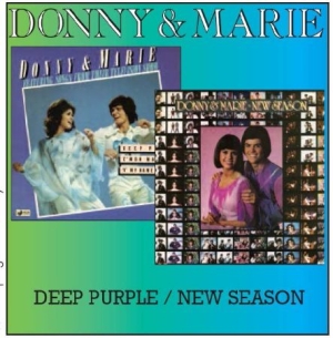 Donny & Marie - Deep Purple/New Season in the group CD / Pop-Rock at Bengans Skivbutik AB (539219)