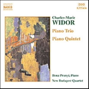 Widor Charles-Marie - Piano Trio & Piano Quintet in the group Externt_Lager /  at Bengans Skivbutik AB (539340)