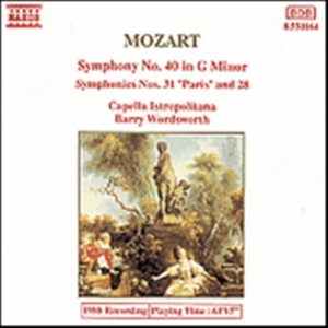 Mozart Wolfgang Amadeus - Symphonies  40, 28 & 31 in the group Externt_Lager /  at Bengans Skivbutik AB (540781)