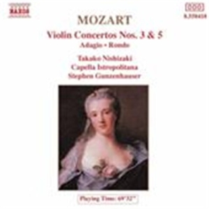 Mozart W A - Violin Concertos 3 & 5 in the group Externt_Lager /  at Bengans Skivbutik AB (540788)
