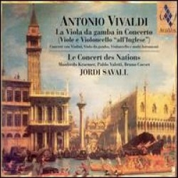 Vivaldi Antonio - La Viola Da Gamba In Concerto in the group Externt_Lager /  at Bengans Skivbutik AB (542898)
