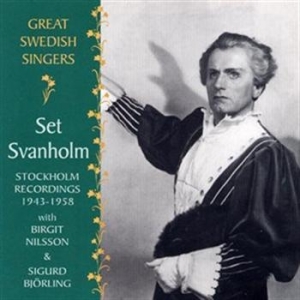 Svanholm Set - Great Swedish Singers in the group CD / Klassiskt at Bengans Skivbutik AB (543014)