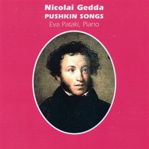 Gedda Nicolai - Pushkin- Songs/Pataki Piano in the group Externt_Lager /  at Bengans Skivbutik AB (543043)
