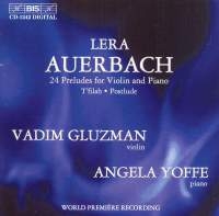 Auerbach Lera - 24 Violin Preludes in the group Externt_Lager /  at Bengans Skivbutik AB (543049)