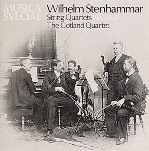 Stenhammar Wilhelm - Stråkkvartett Nr 3 & 4 in the group Externt_Lager /  at Bengans Skivbutik AB (544843)