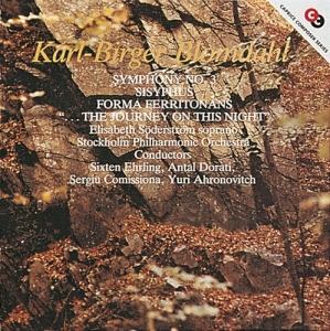 Blomdahl Karl-Birger - Symfoni Nr 3 in the group Externt_Lager /  at Bengans Skivbutik AB (544885)