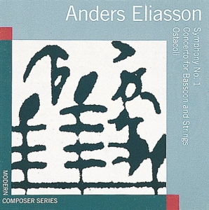Eliasson Anders - Symfoni Nr 1/Fagottkonsert in the group Externt_Lager /  at Bengans Skivbutik AB (544916)