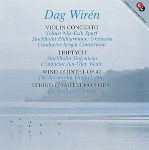 Wiren Dag - Violin Concerto Triptych Wind Quint in the group Externt_Lager /  at Bengans Skivbutik AB (544918)