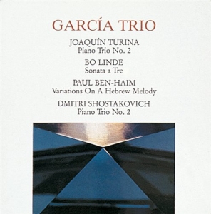 Garcia Trio - Turina/Linde/Ben-Haim/Sjostakovitj in the group Externt_Lager /  at Bengans Skivbutik AB (545048)