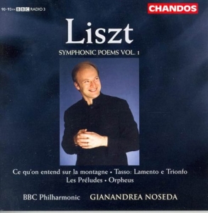 Liszt - Symphonic Poems Vol. 1 in the group Externt_Lager /  at Bengans Skivbutik AB (545136)