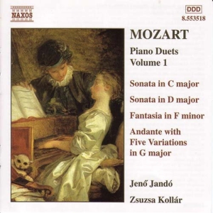 Mozart Wolfgang Amadeus - Piano Duets Vol 1 in the group Externt_Lager /  at Bengans Skivbutik AB (545250)