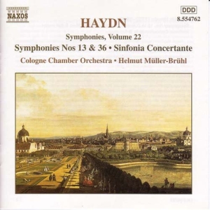 Haydn Joseph - Symphonies Vol 22 Nos 13 & 36 in the group Externt_Lager /  at Bengans Skivbutik AB (545256)