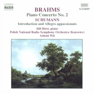 Brahms/Schumann - Piano Concerto 2 in the group Externt_Lager /  at Bengans Skivbutik AB (545262)