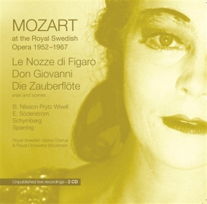 Nilsson B/Prytz/Wixell/Söderström - Mozart At The Royal Sw Opera 52-67 in the group Externt_Lager /  at Bengans Skivbutik AB (545279)