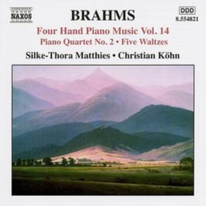 Brahms Johannes - Four Hand Piano Music 14 in the group Externt_Lager /  at Bengans Skivbutik AB (545456)