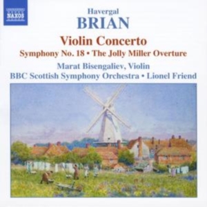 Brian Havergal - Violin Concerto, Symphony 18 in the group Externt_Lager / at Bengans Skivbutik AB (545460)