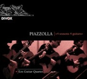 Piazzolla - 4 Seasons 4 Guitars in the group Externt_Lager /  at Bengans Skivbutik AB (545783)