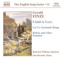 Finzi Gerald - Songs: I Said To Love in the group Externt_Lager /  at Bengans Skivbutik AB (545801)