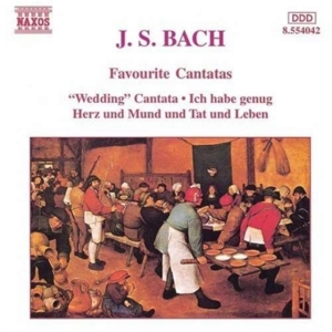 Bach Johann Sebastian - Favourite Cantatas in the group Externt_Lager /  at Bengans Skivbutik AB (545827)