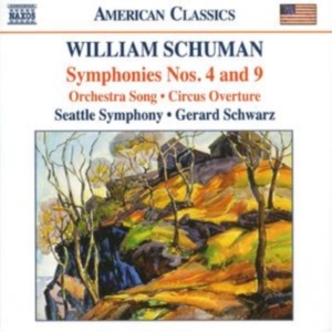 Schumann William - Symphony 4 & 9 in the group Externt_Lager /  at Bengans Skivbutik AB (546196)