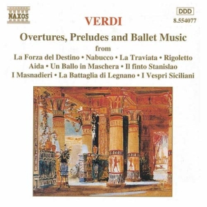 Verdi Giuseppe - Overtures Preludes & Ballet Mu in the group Externt_Lager /  at Bengans Skivbutik AB (546333)