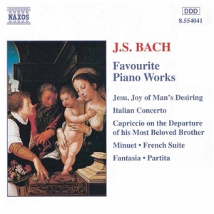 Bach Johann Sebastian - Favourite Piano Works in the group Externt_Lager /  at Bengans Skivbutik AB (546334)