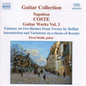 Coste Napoleon - Guitar Works Vol 3 in the group CD / Klassiskt at Bengans Skivbutik AB (546366)