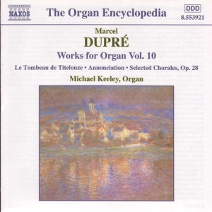 Dupre Marcel - Works For Organ Vol 10 in the group Externt_Lager /  at Bengans Skivbutik AB (546369)