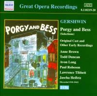 Gershwin George - Porgy & Bess in the group Externt_Lager /  at Bengans Skivbutik AB (547376)