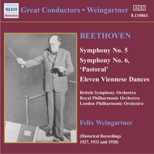 Beethoven Ludwig Van - Symphonies 5 & 6 in the group Externt_Lager /  at Bengans Skivbutik AB (547975)