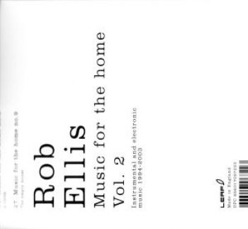 Ellis Rob - Music For The Home Vol Ii in the group CD / Pop-Rock at Bengans Skivbutik AB (548446)
