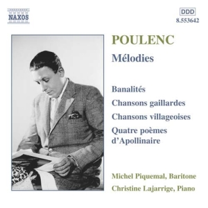 Poulenc Francis - Melodies in the group Externt_Lager /  at Bengans Skivbutik AB (548995)