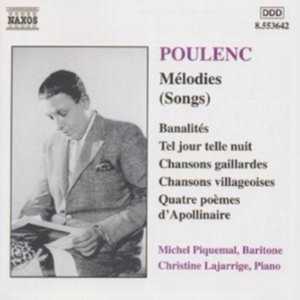 Poulenc Francis - Melodies in the group Externt_Lager /  at Bengans Skivbutik AB (548995)