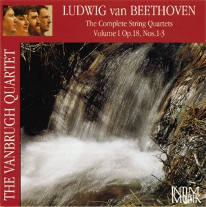 Beethoven Ludwig Van - Beethoven Stråkkvartetter Vol 1 in the group Externt_Lager /  at Bengans Skivbutik AB (549154)