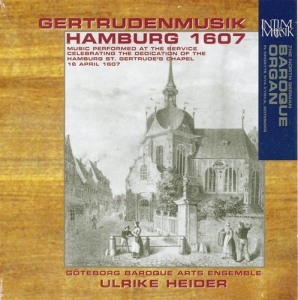 Göteborg Baroque Arts Ensemble - Gertrudenmusik Hamburg 1607 in the group Externt_Lager /  at Bengans Skivbutik AB (549188)
