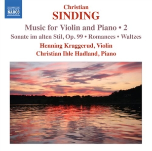 Sinding - Music For Violin And Piano  Vol 2 in the group CD / Klassiskt at Bengans Skivbutik AB (549584)