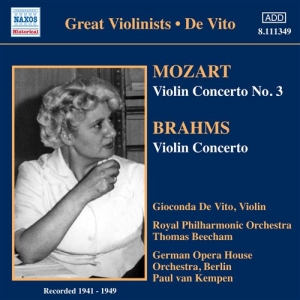 Brahms / Mozart - Violin Concertos in the group Externt_Lager /  at Bengans Skivbutik AB (549588)