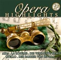 Various Artists - Opera Highlights in the group CD / Dance-Techno,Pop-Rock at Bengans Skivbutik AB (549621)