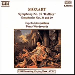 Mozart Wolfgang Amadeus - Symphonies 34 35 & 39 in the group CD / Klassiskt at Bengans Skivbutik AB (550043)
