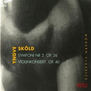Sköld Yngve - Symfoni Nr 2 / Violinkonsert Op 40 in the group Externt_Lager /  at Bengans Skivbutik AB (550102)