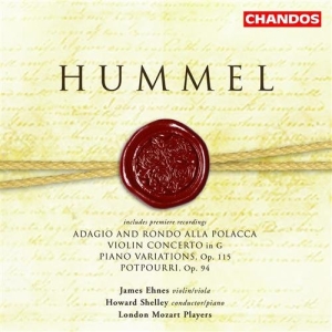 Hummel - Adagio Amd Rondo Alla Polacca in the group CD / Klassiskt at Bengans Skivbutik AB (5503024)