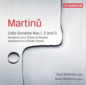 Martinu - Cello Sonatas in the group CD / Klassiskt at Bengans Skivbutik AB (5503032)