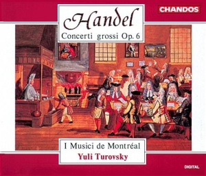 Handel - Concerti Grossi Op6 in the group CD / Klassiskt at Bengans Skivbutik AB (5503053)